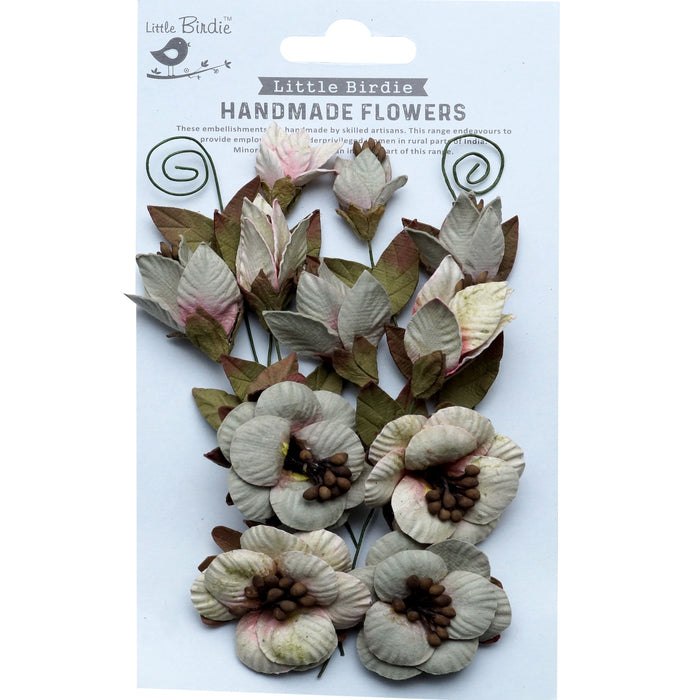 Denny Mixed Paper Flowers from Little Birdie