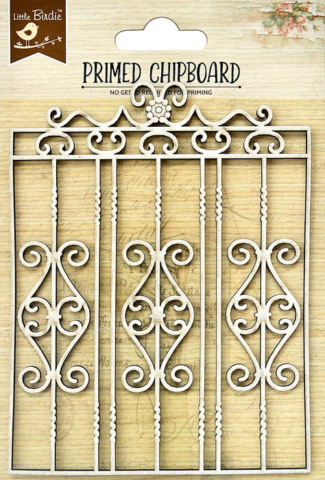 Laser Cut Chipboard Decorative Shapes from Little Birdie