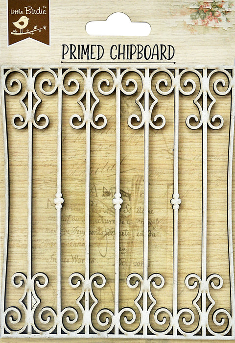 Laser Cut Chipboard Decorative Shapes from Little Birdie