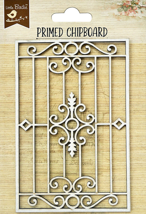 Laser Cut Chipboard Decorative Shapes from Little Birdie