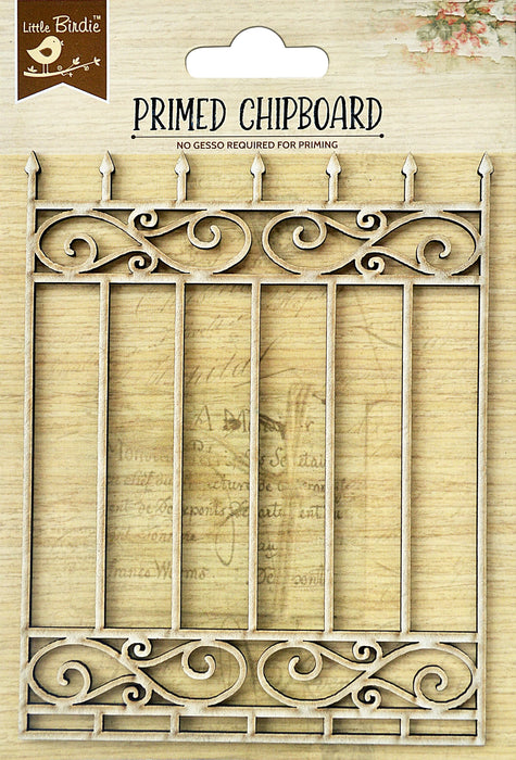 Laser Cut Chipboard Decorative Shapes from Little Birdie