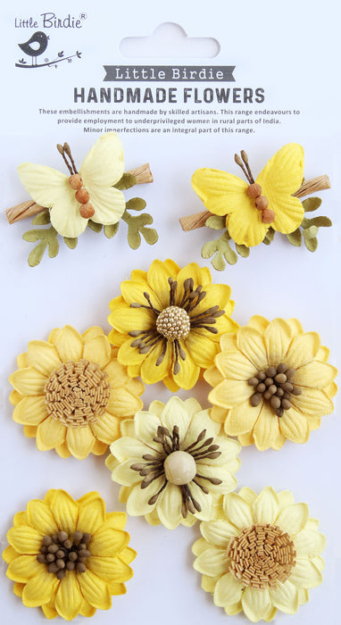 Arcadia Paper Flowers and Butterflies from Little Birdie
