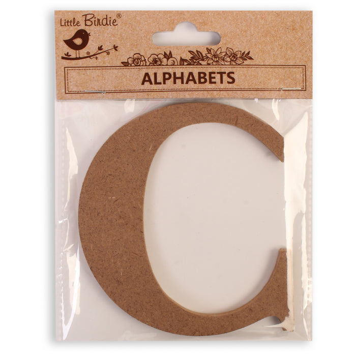 4" MDF Alphabet Letters from Little Birdie