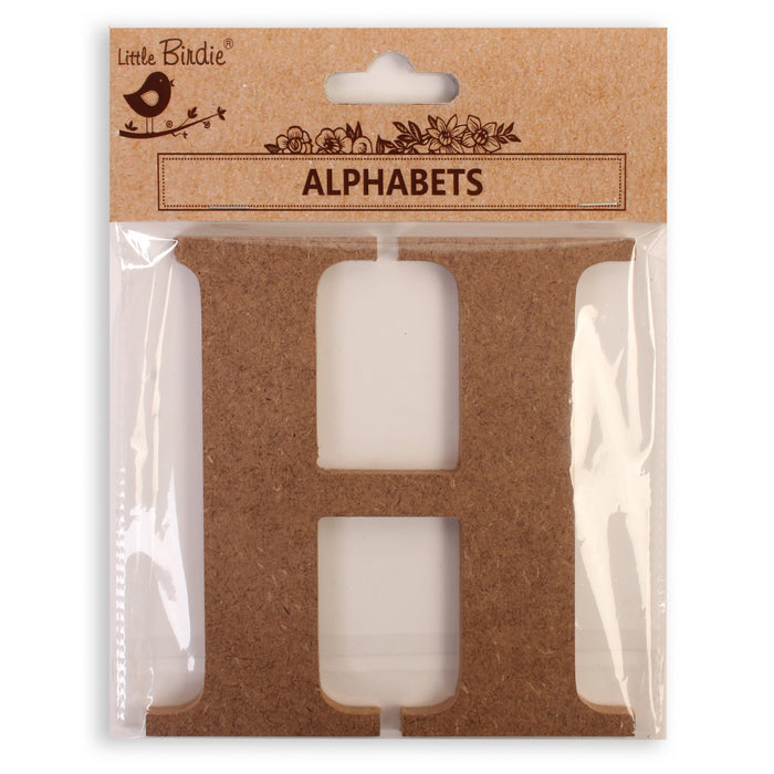 4" MDF Alphabet Letters from Little Birdie