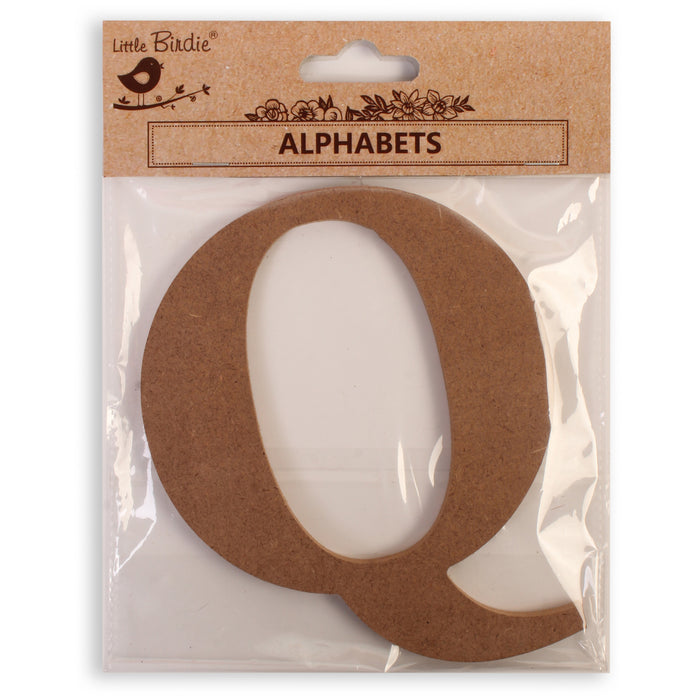 4" MDF Alphabet Letters from Little Birdie