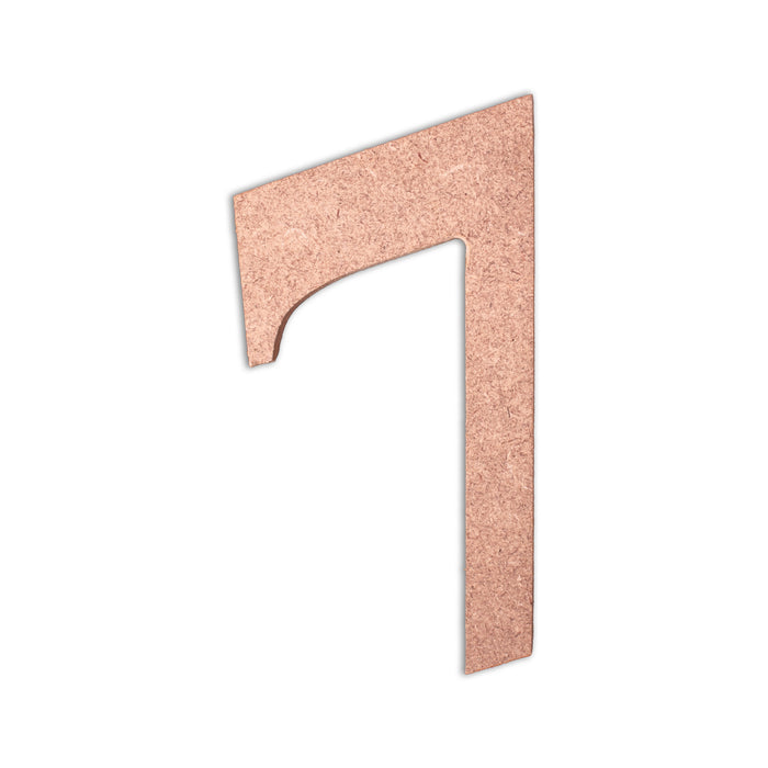 4" MDF Numbers from Little Birdie